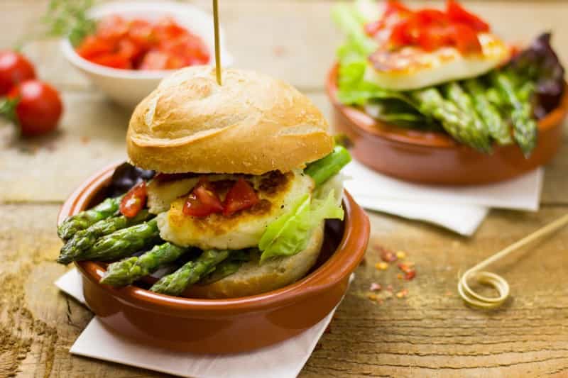 Asparagus Burger